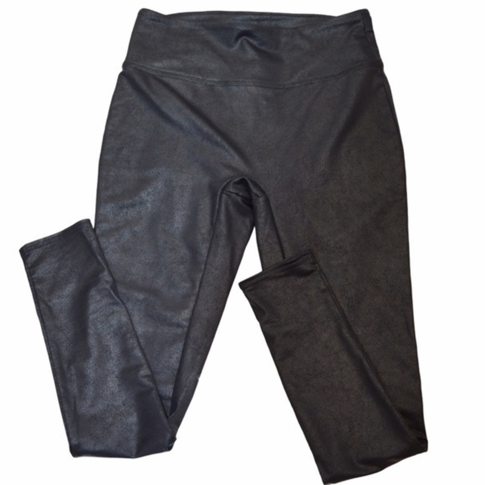 All Worthy Faux Leather Leggings, Medium‎ Tall